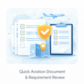 Quick Aviation Document & Requirement Review